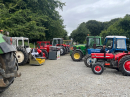 A fabulous display of tractors